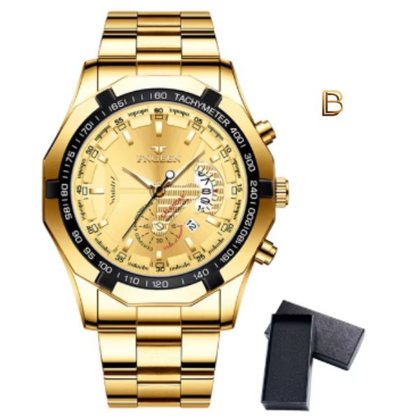 Relógio Masculino de Luxo Fngen Quartz