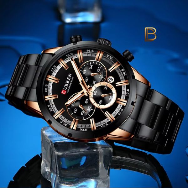 Relógio Masculino Curren Luxury - Original