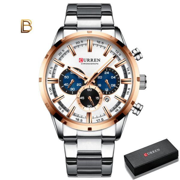 Relógio Masculino Curren Luxury - Original