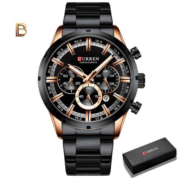 Relógio Masculino Curren Luxury - Original