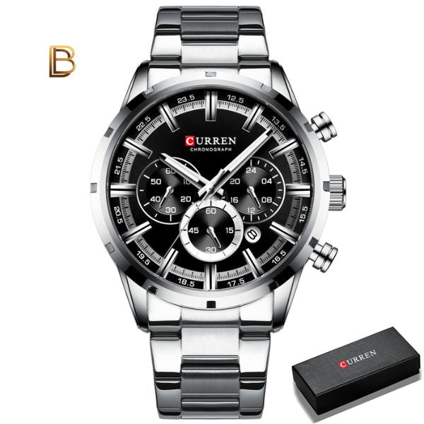 Relógio Masculino Curren Luxury - Original