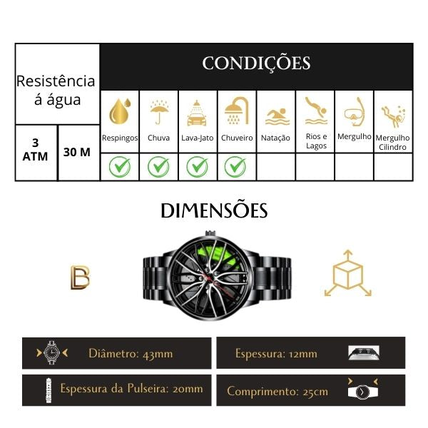 Relógio Masculino Circuit Pulse