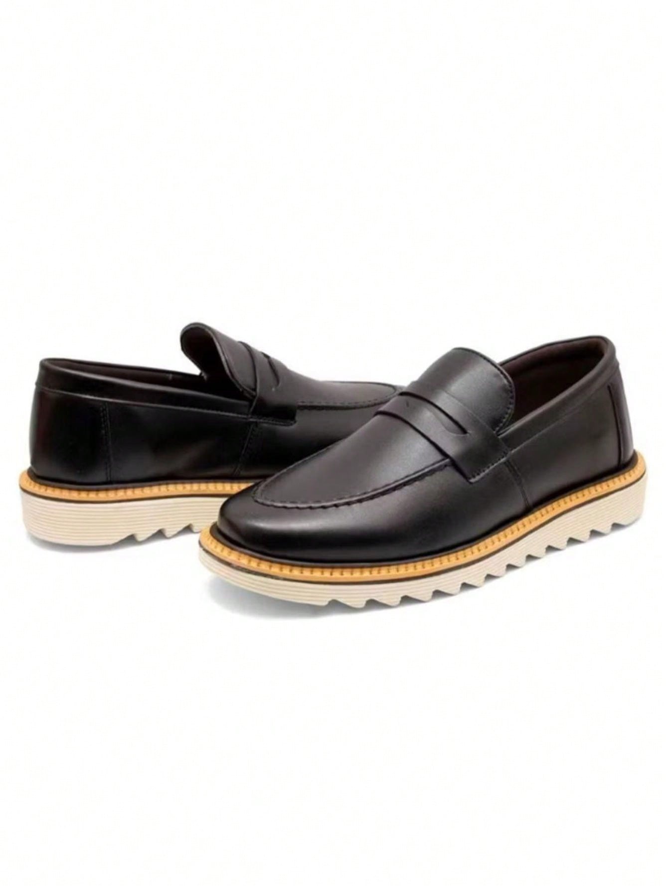 Sapato Oxford Tratorado Masculino - Couro Premium