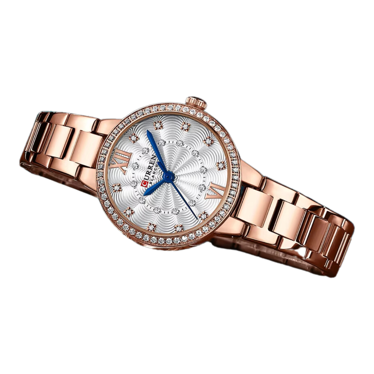 Relógio Feminino de Aço Rose - Curren 9085