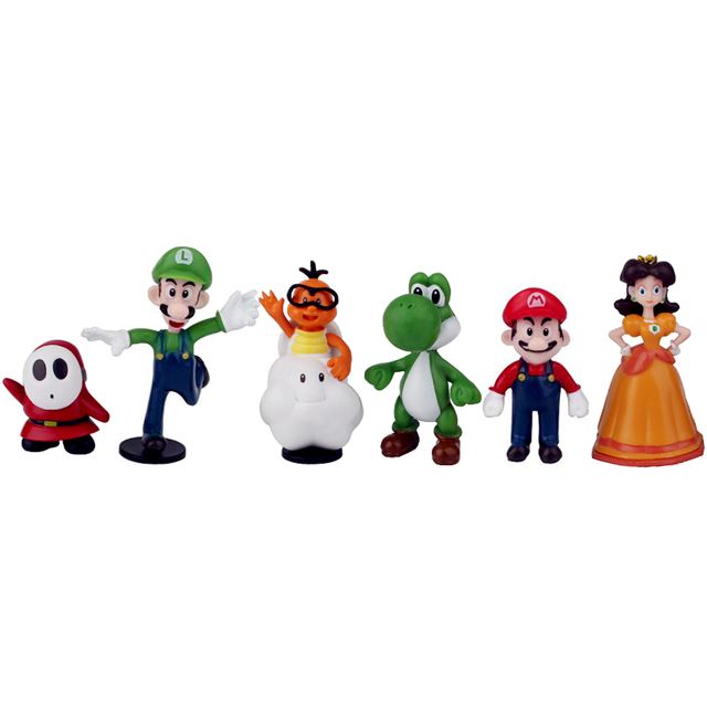 Super Mario Bros - Miniaturas + Estojo de Brinde