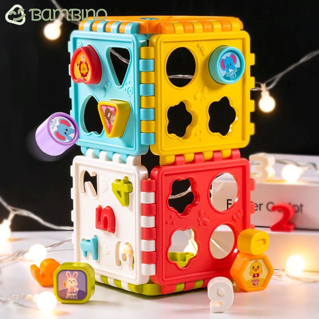 Brinquedo Educativo de Encaixe para Estimular o Desenvolvimento