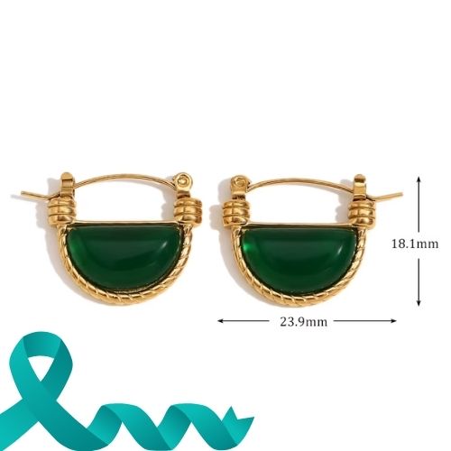 Brinco Vintage Marylin Banhado a Ouro 18K