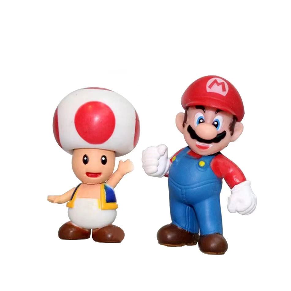 Super Mario Bros - Miniaturas + Estojo de Brinde
