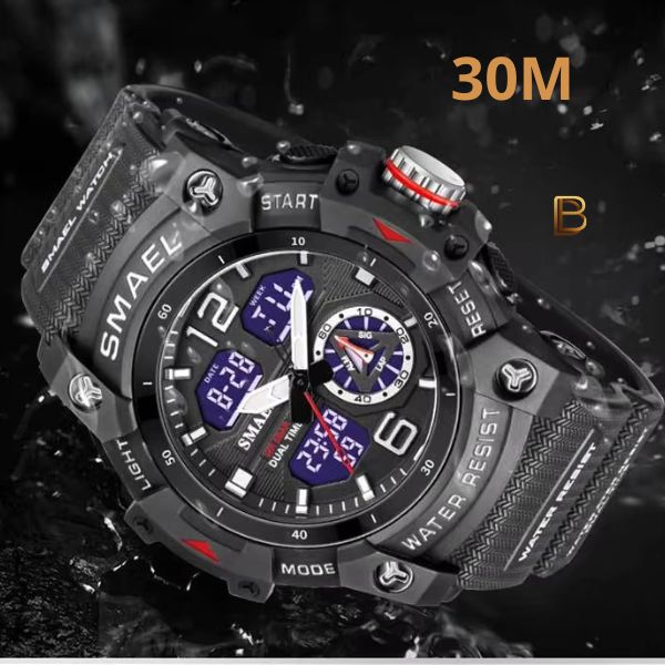 Relógio Casual Masculino SMAEL 2024/2025 - Original