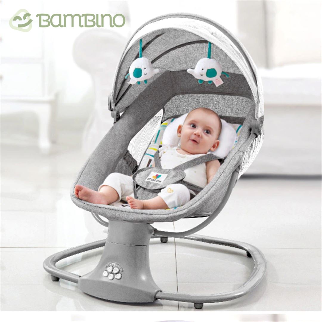 Cadeira de Balanço Elétrica para Bebês - Conforto e Qualidade