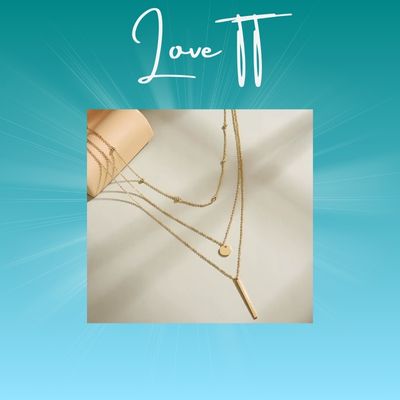 Colar Feminino de Prata 925 com Pingente Triplo Elegante