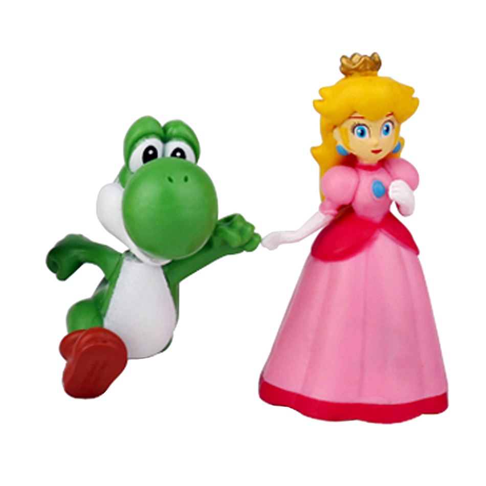 Super Mario Bros - Miniaturas + Estojo de Brinde