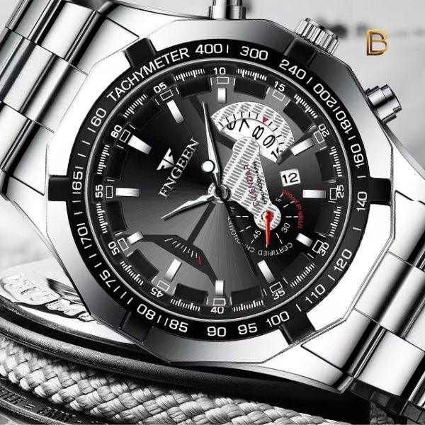 Relógio Masculino de Luxo Fngen Quartz