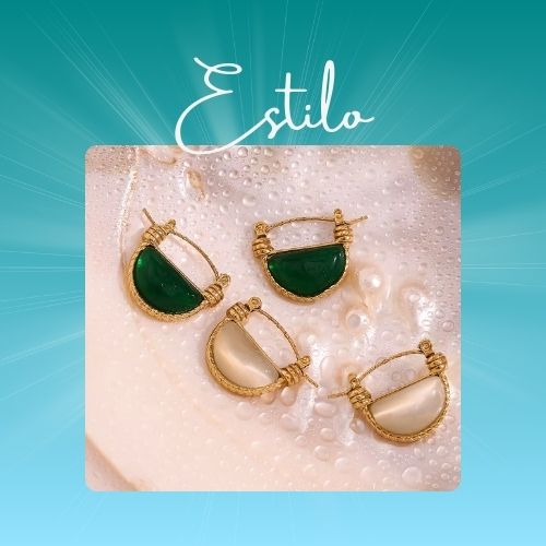 Brinco Vintage Marylin Banhado a Ouro 18K