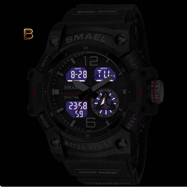 Relógio Casual Masculino SMAEL 2024/2025 - Original