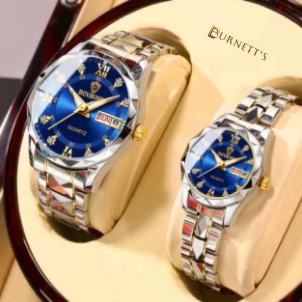Relógio Diamond Lux Casal (Edição Limitada)