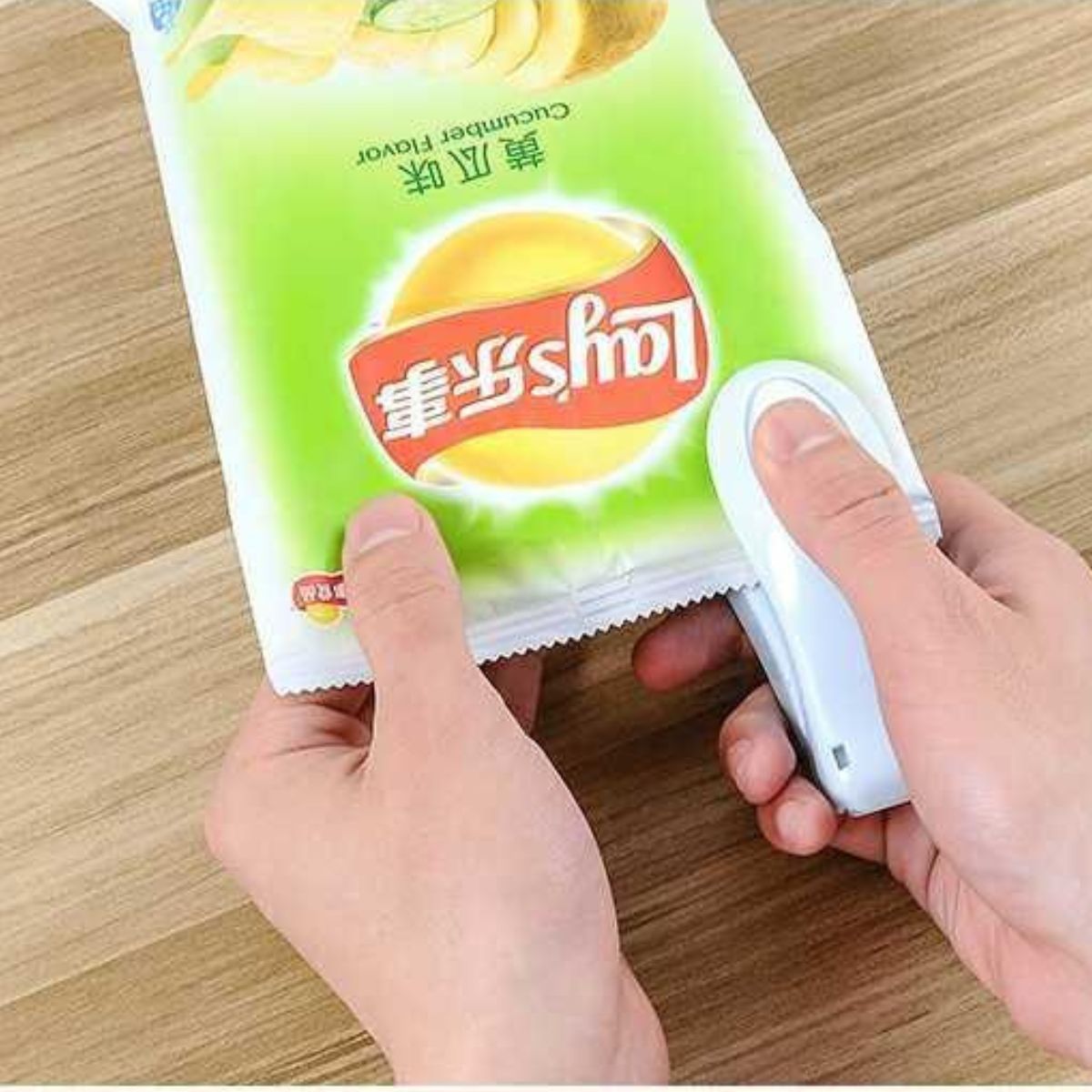 Mini Seladora Manual Portátil Para Embalagens com 15%PrimeiraCompra+Frete Grátis