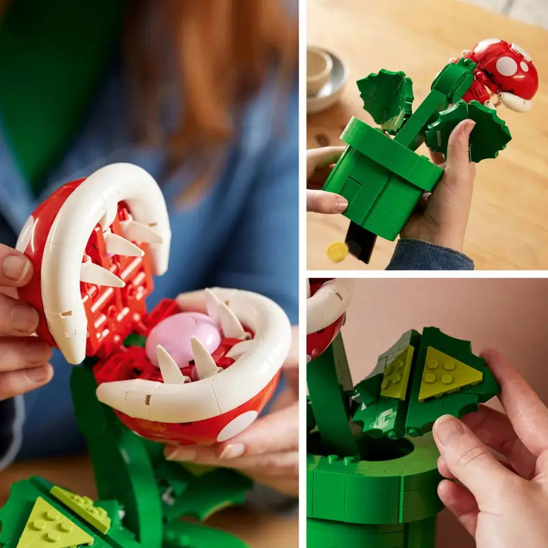 Super Mario - Planta Piranha | 540PCS