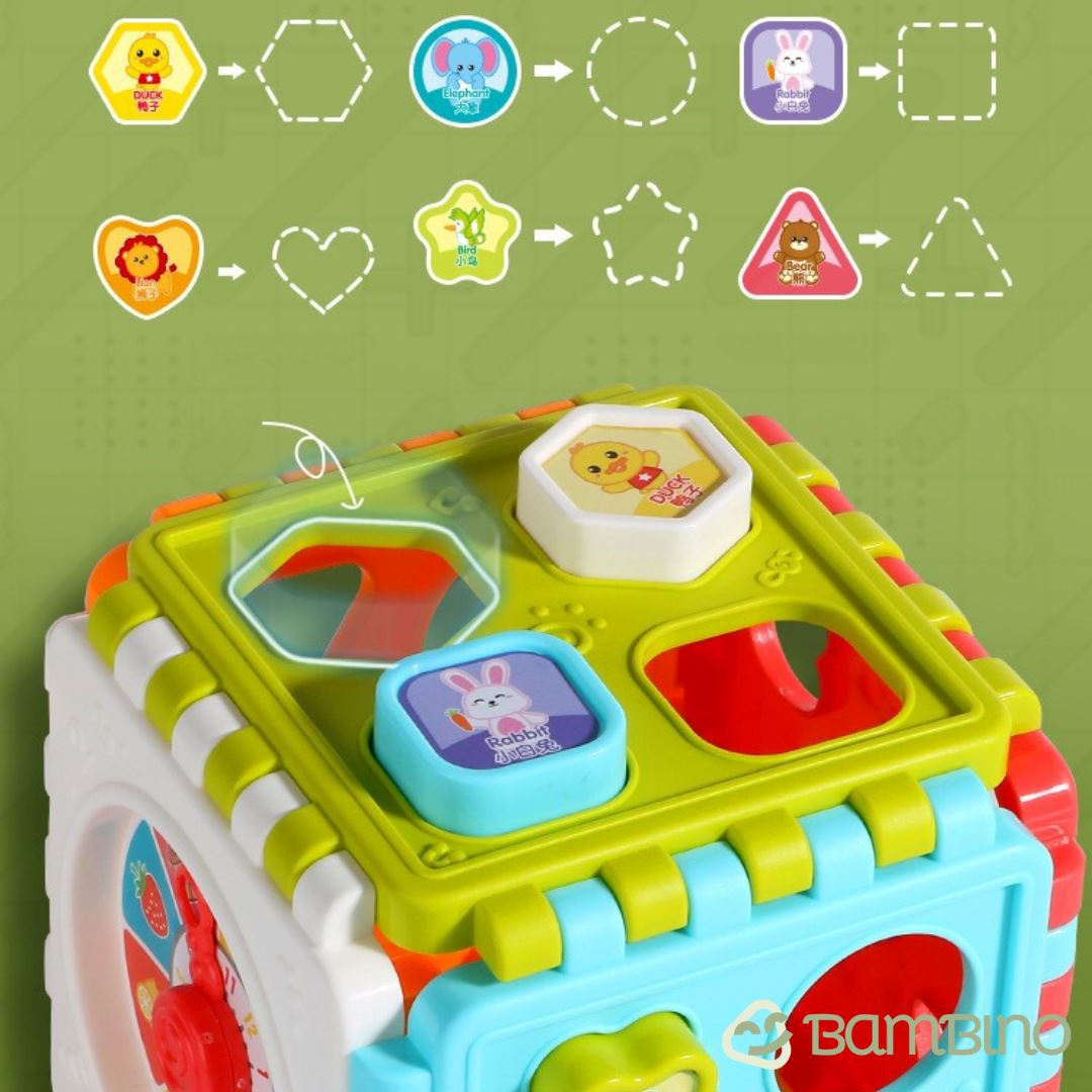 Brinquedo Educativo de Encaixe para Estimular o Desenvolvimento