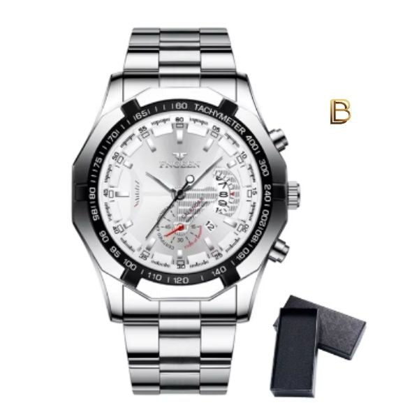 Relógio Masculino de Luxo Fngen Quartz
