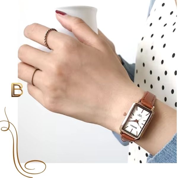 Relógio Feminino Barsh Vintage