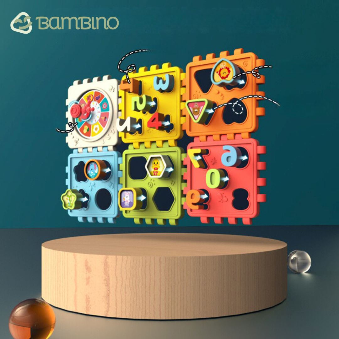 Brinquedo Educativo de Encaixe para Estimular o Desenvolvimento