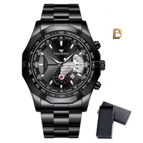 Relógio Masculino de Luxo Fngen Quartz