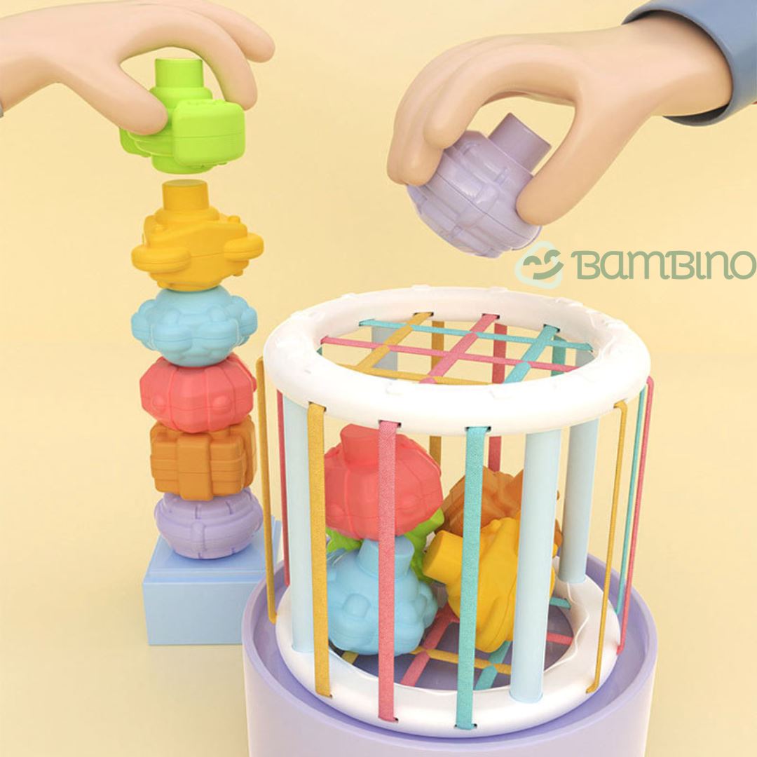 Brinquedo Educativo Montessori para Bebê