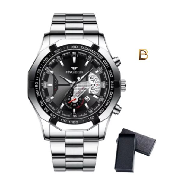 Relógio Masculino de Luxo Fngen Quartz