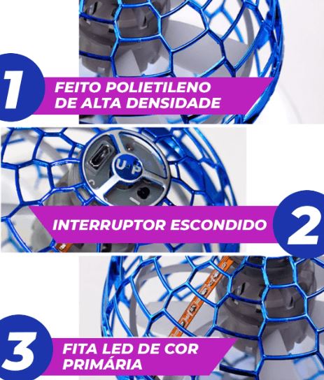 Bola Voadora Vai e Volta - FLYING SPINNER BALL