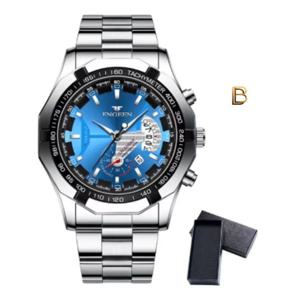 Relógio Masculino de Luxo Fngen Quartz