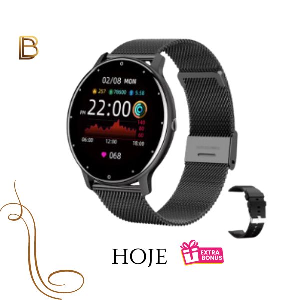 Relógio inteligente Lige Uni + Pulseira de Brinde Últimas Unidades