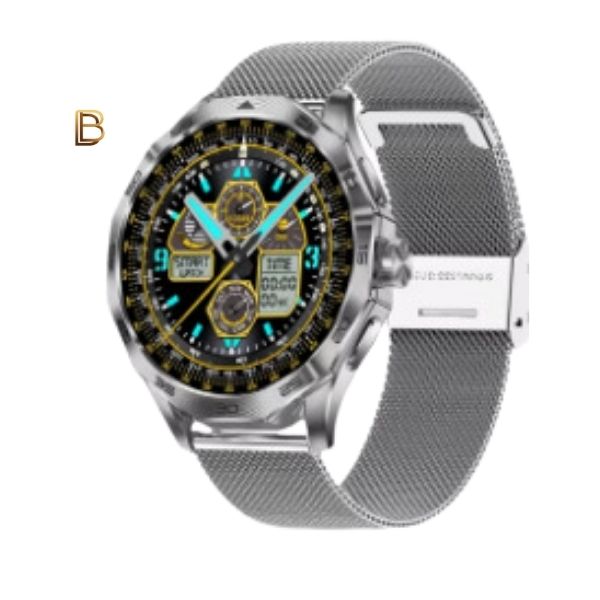 Relógio Inteligente Masculino UltraTrack: com GPS, Fitness, NFC
