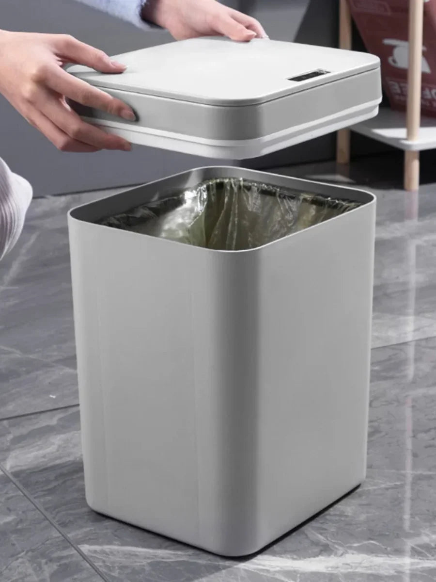 Lixeira Inteligente com Sensor Automático 16L