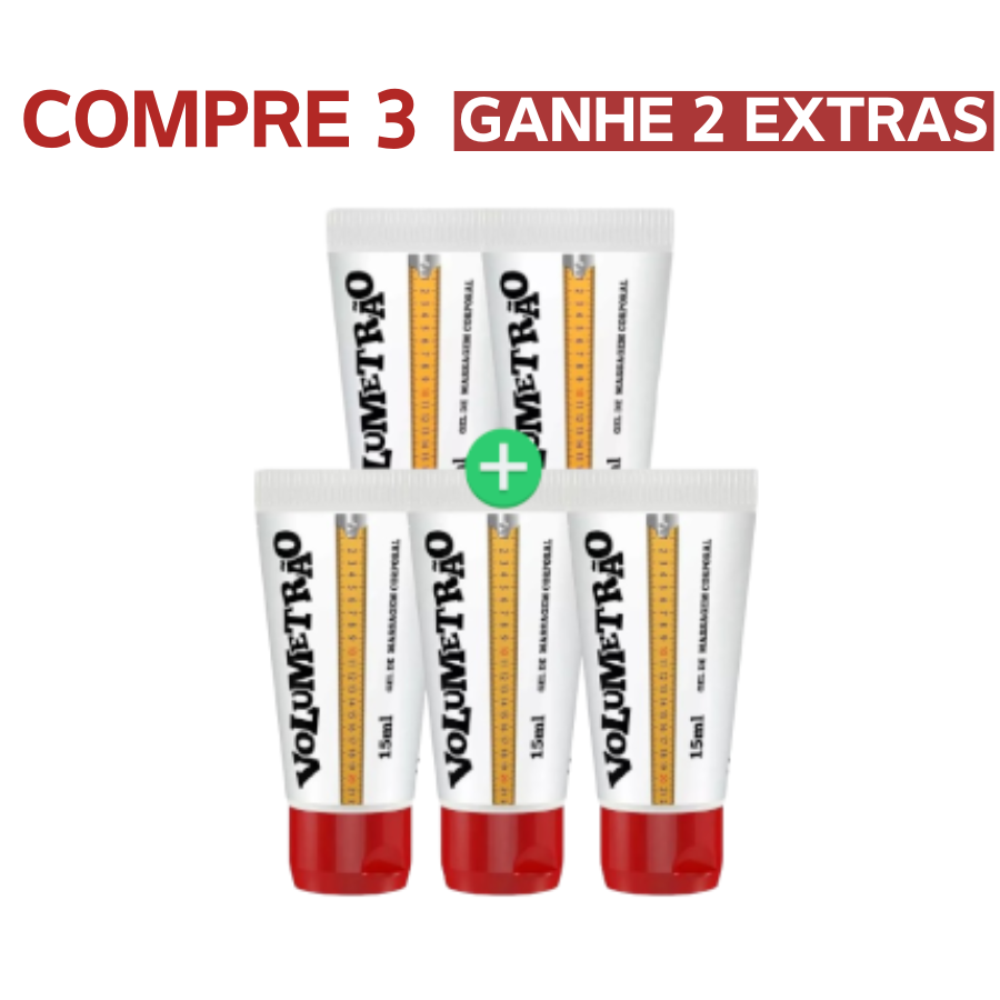 Gel Volumetrão Original 🍆🔥 Mais Volume, Mais Ereção e Mais Prazer