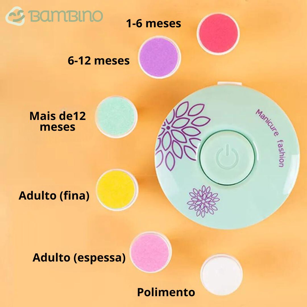 Lixador de Unhas para Recém Nascido Bambino