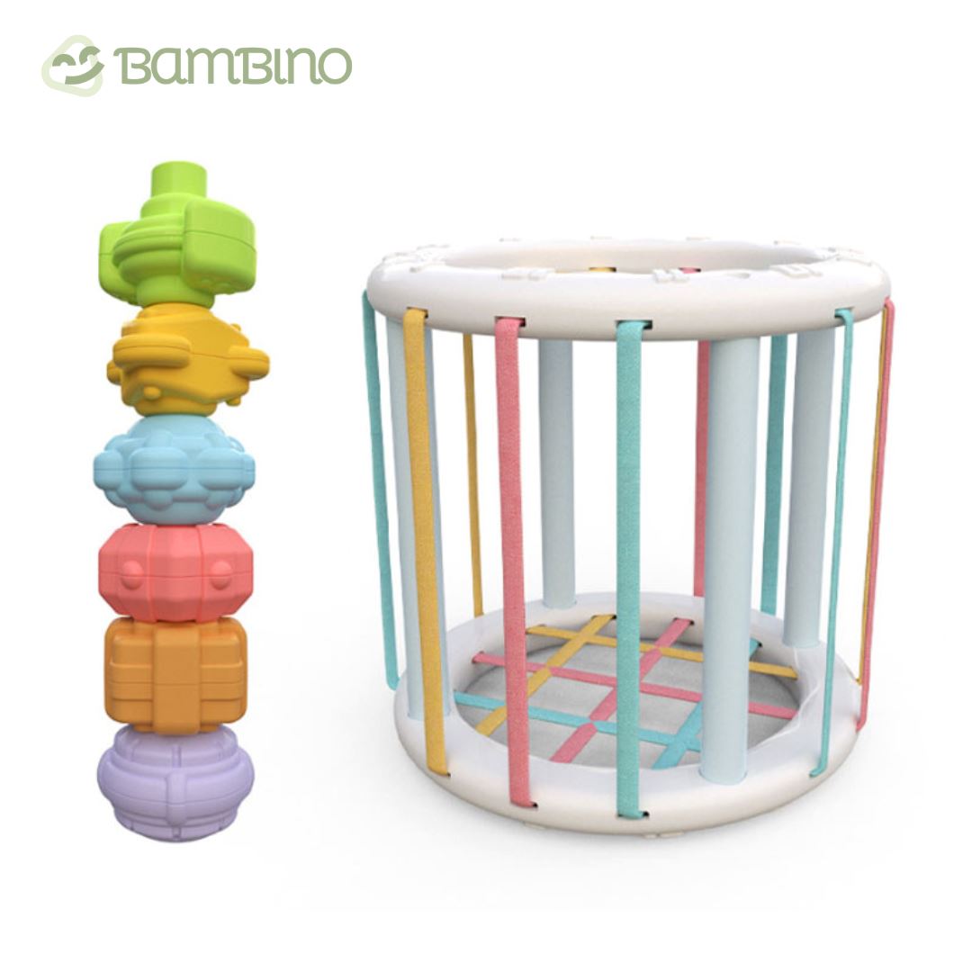 Brinquedo Educativo Montessori para Bebê