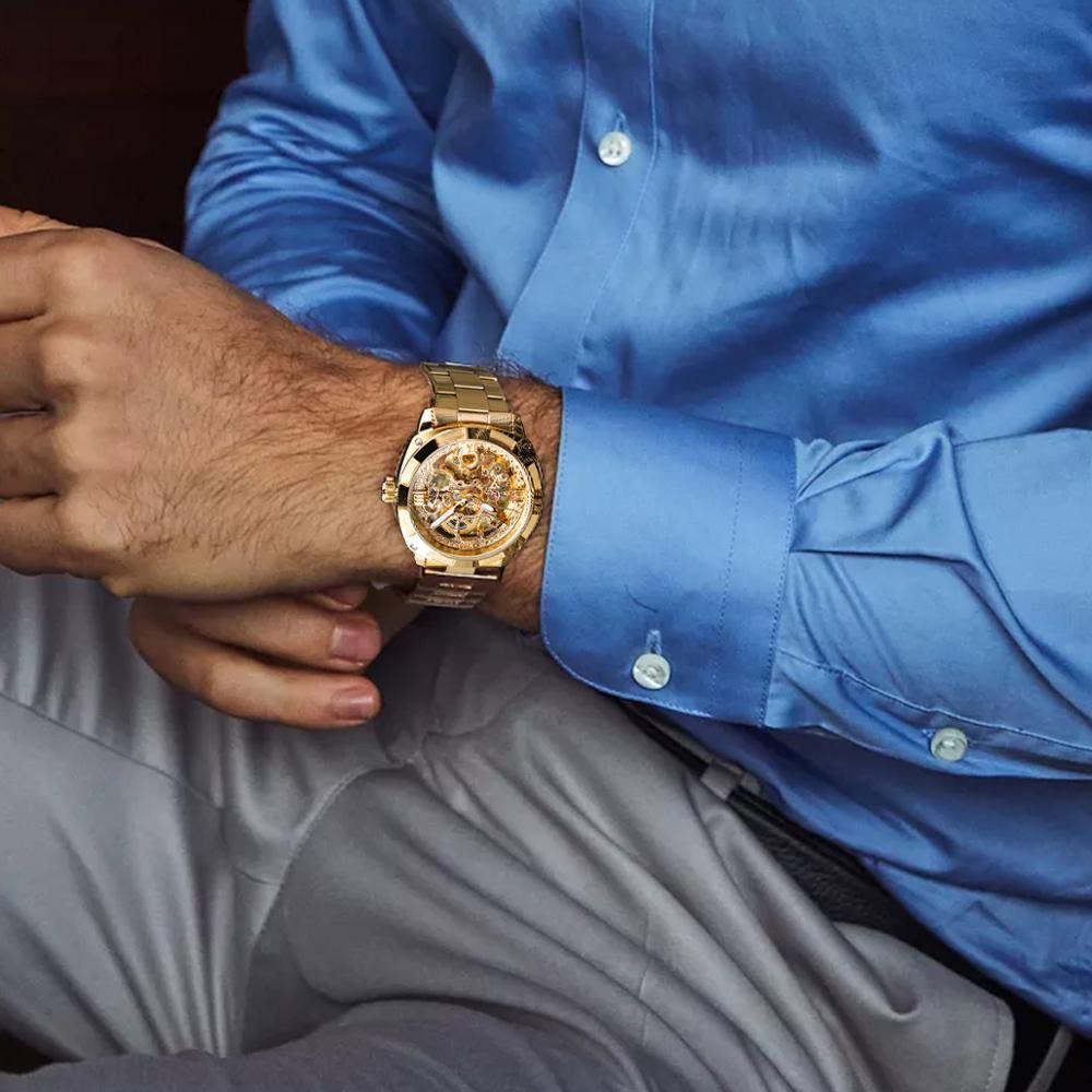 Relógio Casual Masculino FORSINING Premium Edição Limitada