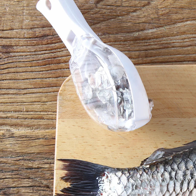 Raspador de escama de peixe, escova de pele de peixe, ferramentas de frutos do mar, remoção rápida, faca de limpeza, acessórios de cozinha