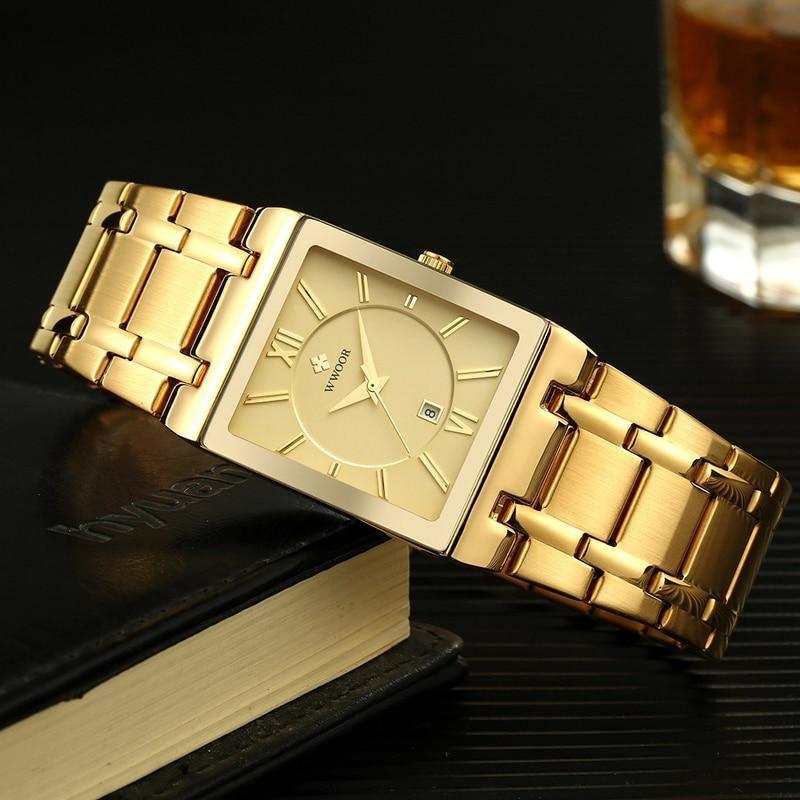 Relógio Casual UNI Diamond Wwoor - Original