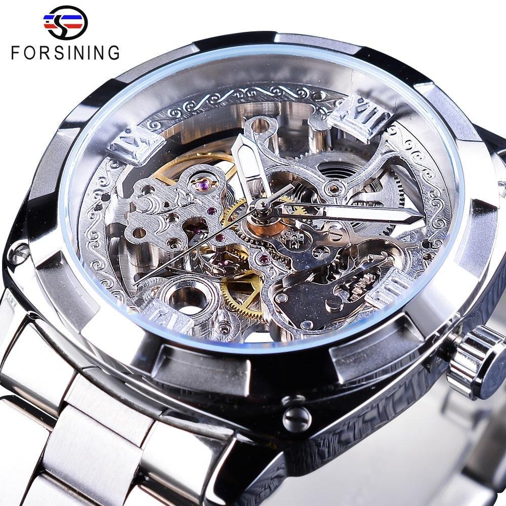 Relógio Casual Masculino FORSINING Premium Edição Limitada