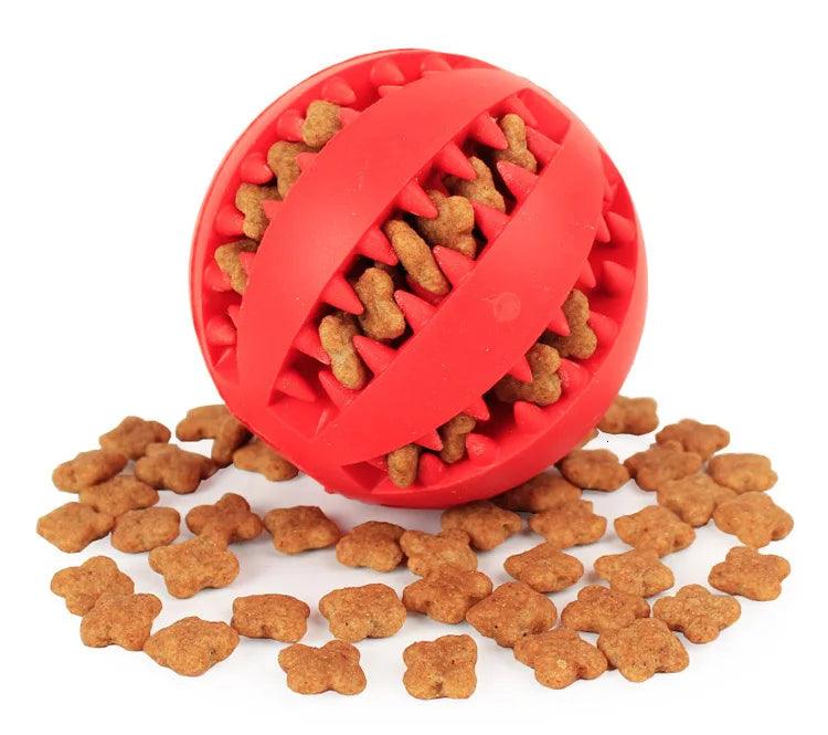 Bola Elástica e Resistente para Limpeza Dental de Pet