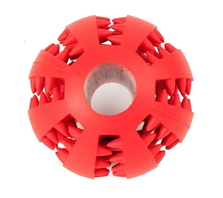 Bola Elástica e Resistente para Limpeza Dental de Pet