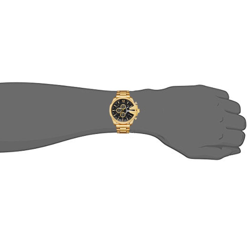 Relógio Casual UNI Golden Steel
