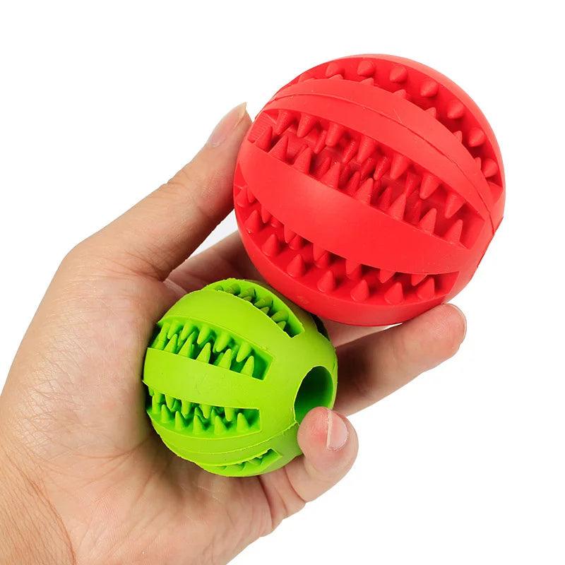 Bola Elástica e Resistente para Limpeza Dental de Pet