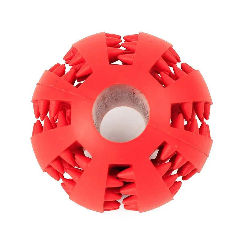 Bola Elástica e Resistente para Limpeza Dental de Pet