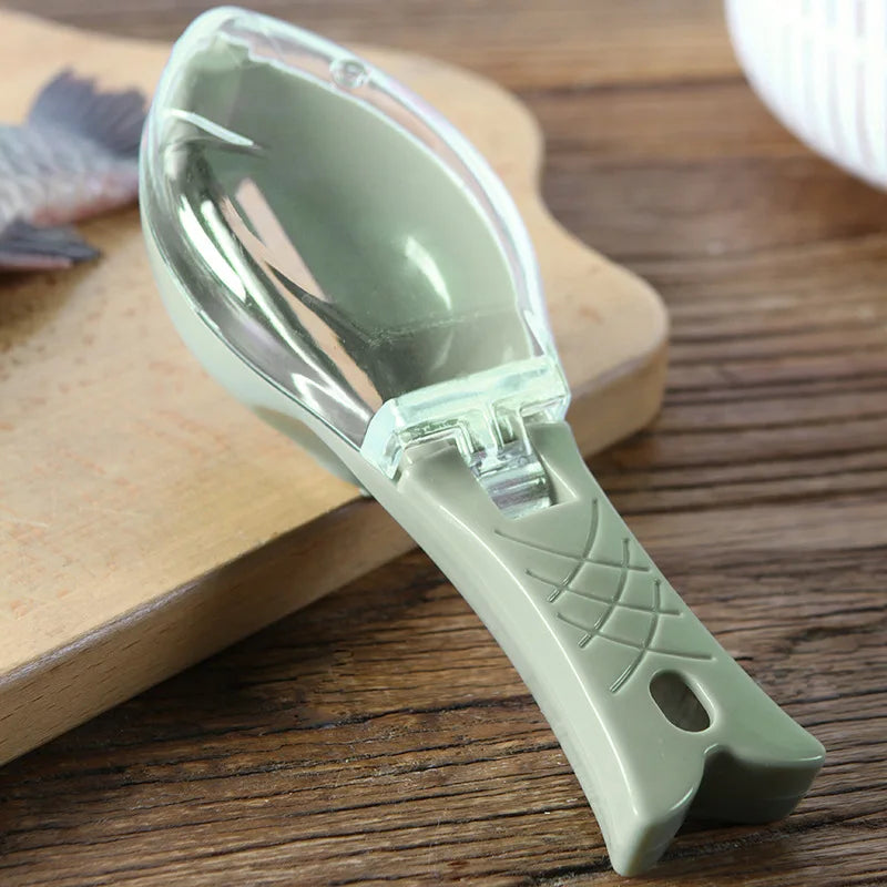 Raspador de escama de peixe, escova de pele de peixe, ferramentas de frutos do mar, remoção rápida, faca de limpeza, acessórios de cozinha