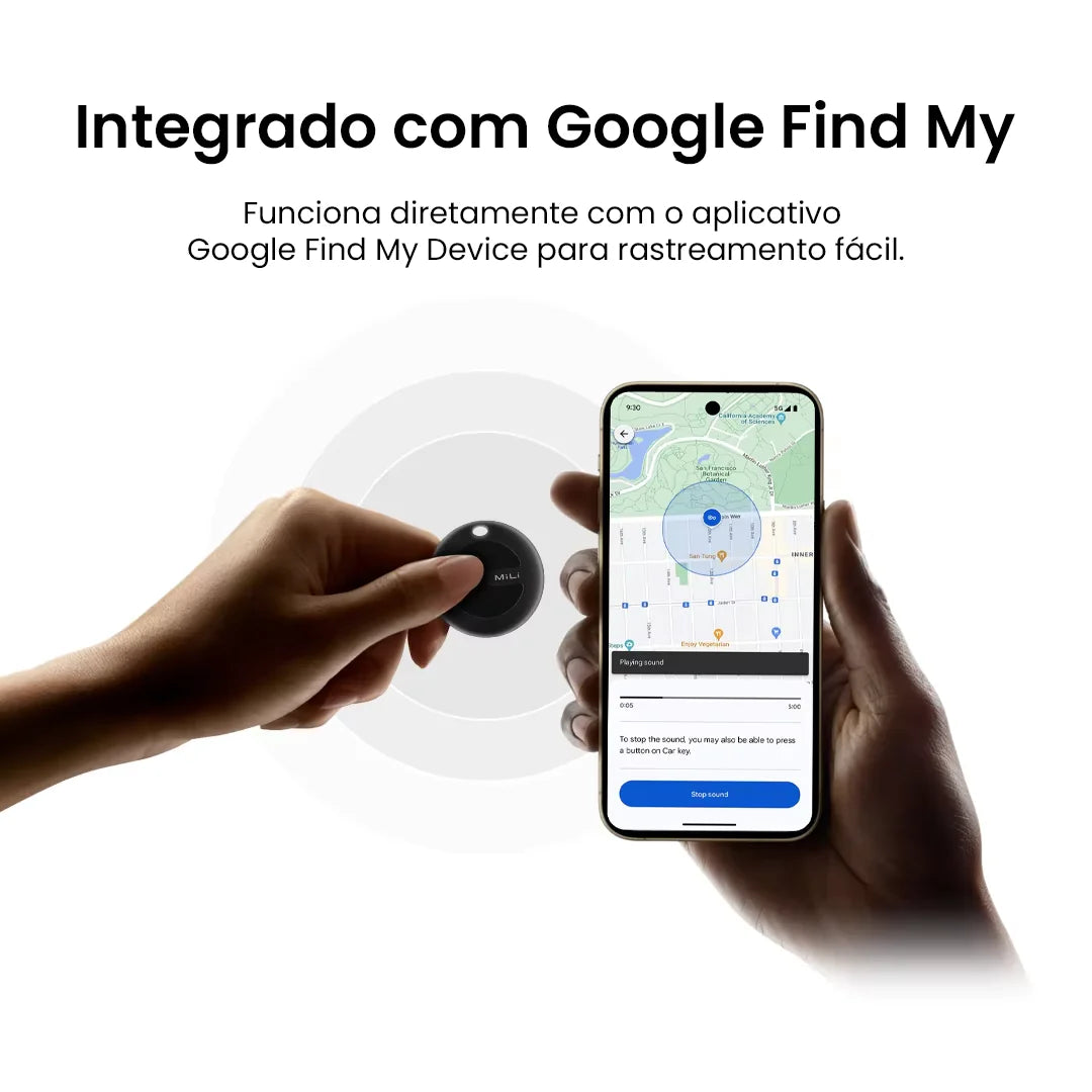Rastreador GPS para Android sem limite de distância | Mili Mitag Go