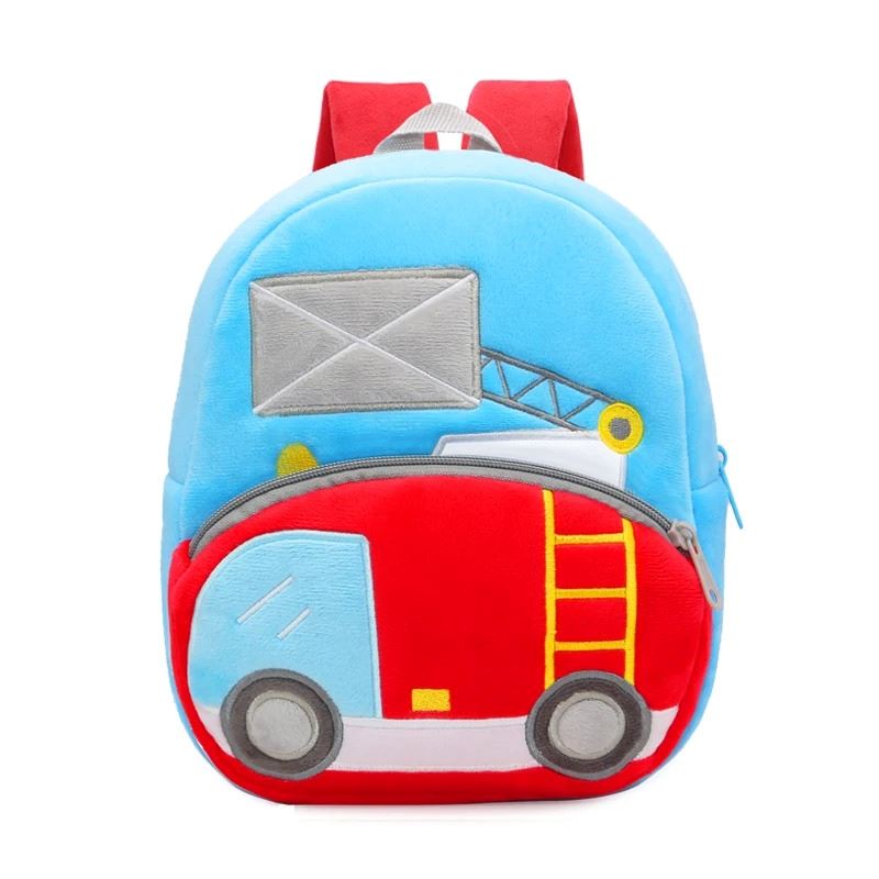 Mochila Infantil Cartoon de Pelúcia para Crianças de 2 a 4 Anos de Idade