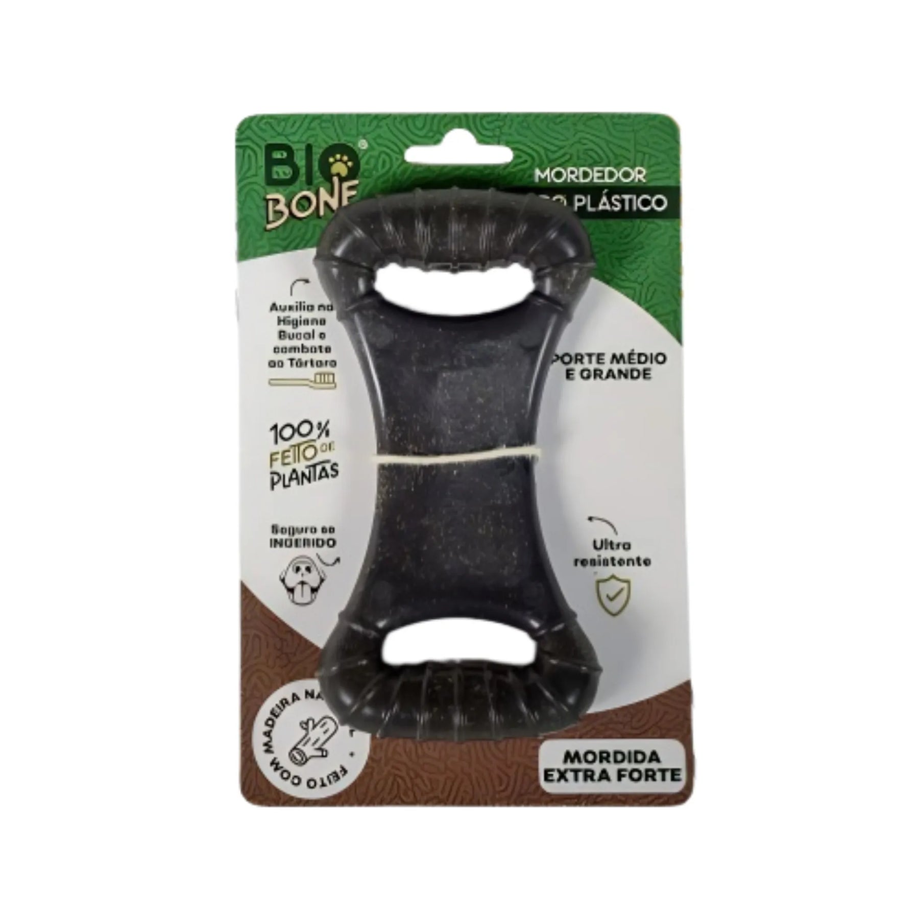 Brinquedo Mordedor Pet Natural Zero Plástico | Biobone™